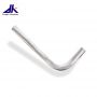 Universal Brushed Alloy Elbow Aluminium Bend Metal Intake Intercooler Boost Pipe