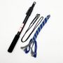 2022 amazon hot sell large dog flirt pole aluminum telescopic pole with flip lock for cat teaser stick