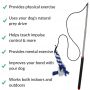 Extendable flirt pole for small dog