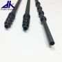 light weight extendable telescopic carbon fiber pole with American connect thread for cleaning tool