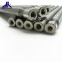 Two slots strong Stainless steel telescopic extension rod with male thread 