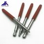 Two slots strong Stainless steel telescopic extension rod with male thread 