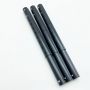 anodized black aluminum tube with spring button telescopic pole for extending tool