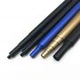 Black aluminum Friction Extension led light/hanging Pole