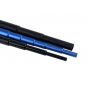 Black aluminum Friction Extension led light/hanging Pole