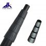Aluminum Tube 5 Sections Twist Lock Extension Pole For Cleaning Washing