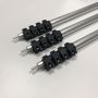 Tarp Rod Custom Extending Pole Aluminum Tent Telescopic Tube For Outside Camping