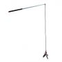 Pet Toy Stainless Steel Pipe Telescopic Pole Extension Tube Pet Flirt Pole For Dog Or Cat