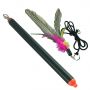 Pet Toy Stainless Steel Pipe Telescopic Pole Extension Tube Pet Flirt Pole For Dog Or Cat