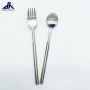 Camping Forks And Spoons BBQ Tool Stainless Steel Telescopic Pole For Outdoor Picnic
