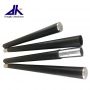 Anodized 4 Section Custom Black Aluminum Tube Tent Pole With Spring Button