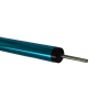 Custom Color Blue Aluminum Tube Tent Pole With Button Lock For Camping