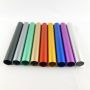 custom colorful aluminum tube by China factory