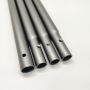 anodized gray aluminum swag tube with spring tube for tent pole