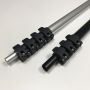 Aluminum telescopic cleaning products pole