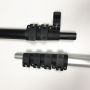 Aluminum telescopic cleaning products pole