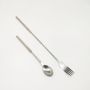 Stainless Steel Telescopic Cutlery Pole for Knife and Fork