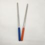 Custom handle color stainless steel telescopic pole 