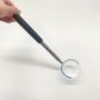 Wholesale Stainless Steel Telescopic Pet Dog Pee Pole with Small Cup for Veterinary Uses