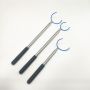 Customized Length Stainless Steel Telescopic Pole Pee Poop Picker with Plastic Cup
