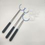 Customized Length Stainless Steel Telescopic Pole Pee Poop Picker with Plastic Cup