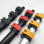 Single Groove Telescopic Pole Flip Lock Mechanism