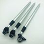 Aluminum Camping Use Telescoping Extension Pole Table Legs with Wheels