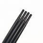 2 Slots Anodized Black Aluminum Telescopic Pole With Friction Lock