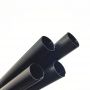 2 Slots Anodized Black Aluminum Telescopic Pole With Friction Lock