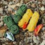 5MM Yellow Soft and Firm Camping Bold Windproof Reflective Tent Rope