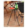 Outdoor Triangle Folding Table Portable Easy Storage Table Small Adjustable Aluminum Camping Table