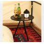 Outdoor Triangle Folding Table Portable Easy Storage Table Small Adjustable Aluminum Camping Table