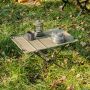 camping extended table aluminum and oxford table