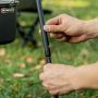 Tripod Grilling Set aluminum telescopic pole for Outdoor BBQ Camping Cookware Accessory