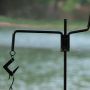 Outdoor Iron Hanging Lamp Rack Storage Stand Pole Can Be Inserted And Removed For Camping Picnic