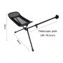 Outdoor Camping Moon Chair Foot Support Folding Footstool Foot Rest Picnic Portable