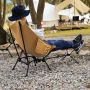 Outdoor Camping Moon Chair Foot Support Folding Footstool Foot Rest Picnic Portable