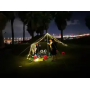 Amazon hot sell aluminum tarp pole with twist lock for camping product tent pole