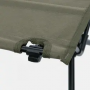 Outdoor portable leisure aluminum folding table for barbecue camping