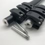 Telescopic aluminum pole spin lock tube tent pole tarp pole camping tube rod