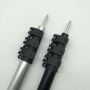Telescopic aluminum pole spin lock tube tent pole tarp pole camping tube rod