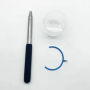 stainless steel telescopic antenna water quality testing pole with handle grip