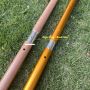 High Quality Camping Anodized Wooden Aluminum Tent Tarp Pole
