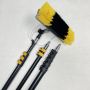 20ft cleaning window solar panel rod aluminum telescopic pole with water fed brush for extending tool