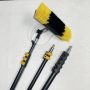 20ft cleaning window solar panel rod aluminum telescopic pole with water fed brush for extending tool