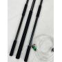 20ft cleaning window solar panel rod aluminum telescopic pole with water fed brush for extending tool