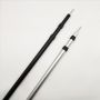 1.8 meter Tarp Pole 3 sections Twist Lock Aluminum Rod Telescopic Outdoor Camping Pipe