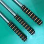 Amazon hot sell 14ft disc golf retriever double hook claw hook stick stainless steel telescopic pole