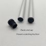 420mm Round Anodized Silver Aluminum Tube For Plastic Armchairs Leg 