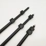 OEM Professional 3.3FT Aluminum Telescopic Pole With Flip Lock Top With 10mm Male Thread
